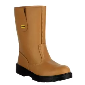 Centek FS334 Safety Rigger Boot / Unisex Boots (4 UK) (Tan)