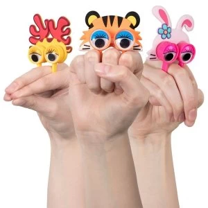 Animal Finger Spies With Googly Eyes Toy
