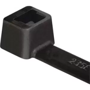 HellermannTyton 111-02049 T18L-PA66HS-BK Cable tie 205mm 2.50 mm Black Heat-resistant 100 pc(s)