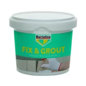 Bartoline Fix & Grout Tile Adhesive 500g - wilko