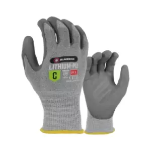 Blackrock Pu Coated Cut Level 5 Gloves - Polybagged Size L- you get 24