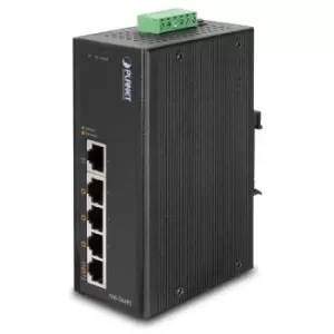 ISW-504PT - Unmanaged - L2 - Fast Ethernet (10/100) - Full duplex - Power over Ethernet (PoE) - Wall mountable