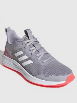 adidas Fluidstreet - Light Grey, Light Grey, Size 8, Women