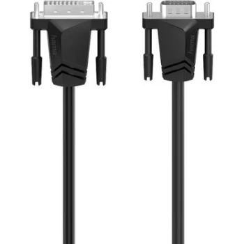 Hama DVI / VGA Cable 1.50 m 00200714 Black [1x DVI-D plug - 1x VGA plug]
