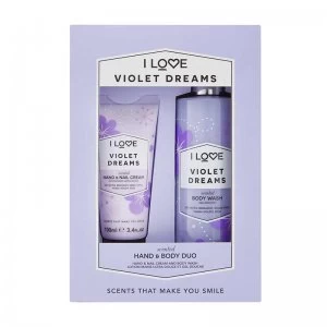 I Love Violet Dreams Scent-Sational Hand & Body Duo