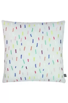 Dolly Mixture Embroidered Soft Velvet Cushion