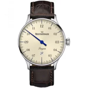 Unisex Meistersinger Pangaea Date Automatic Watch