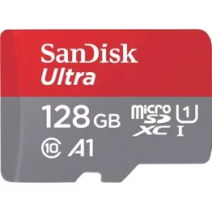 SanDisk Ultra microSDXC card 128GB Class 10 UHS-I incl. SD adapter