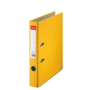 Esselte Essentials Lever Arch File A4 PP 50mm Yellow PK25