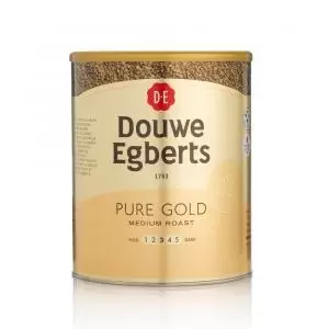 Douwe Egberts Pure Gold Instant Coffee 750g Pack 6 - 4041022x6 10471XX