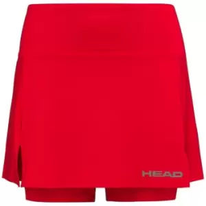 Head Club Basic Skort Jr - Red