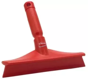 Vikan Red Squeegee, 104mm x 245mm x 50mm, for Food Preparation Surfaces