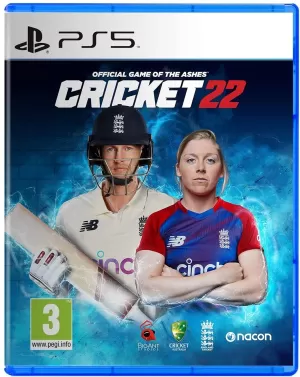 Cricket 22 The Official Game of the Ashes PS5 Game