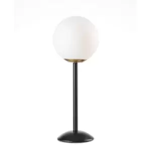 Billo Globe Table Lamp Black, Brass