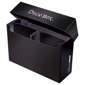 Ultra Pro 3 Compartment Oversized Black Deck Box