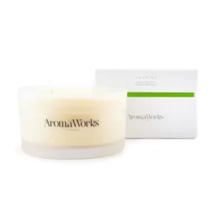 AromaWorks Inspire Large 3 Wick Candle 400g