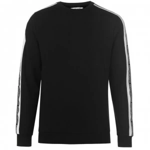Antony Morato Tape Crew Neck Sweatshirt - Black 9000