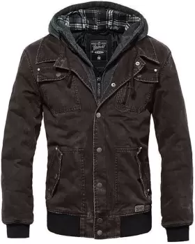 Brandit Dayton Jacket, grey Size M grey, Size M