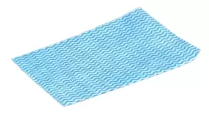 Disposable Wiping Cloths - Blue - Pack of 50 13913LB/50 CLEENOL
