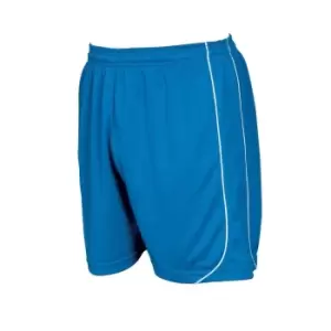 Precision Childrens/Kids Mestalla Shorts (S) (Royal Blue/White)