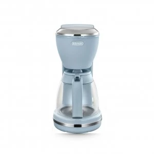 DeLonghi Argento Flora ICMX210 Drip Coffee Machine