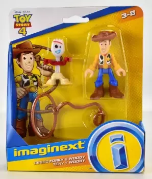 Imaginext Toy Story Woody and Forky Figs