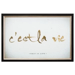 Graham and Brown Cest La Vie Framed Wall Art