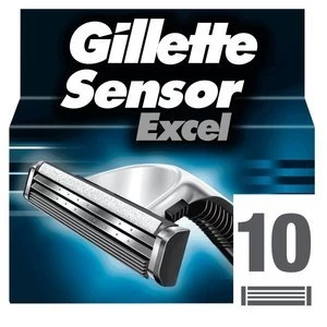 Gillette Sensor Excel Blades 10S