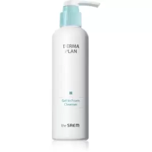 The Saem Derma Plan Gentle Cleansing Foam For Sensitive And Intolerant Skin 180