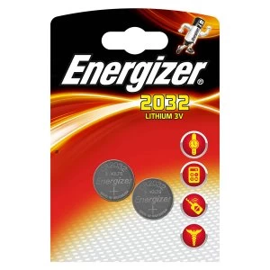 Energizer 2032 Lithium Batteries - Pack of 2