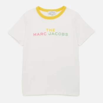 The Marc Jacobs Girls Pre-Fall Short Sleeves T-Shirt - Offwhite - 10 Years