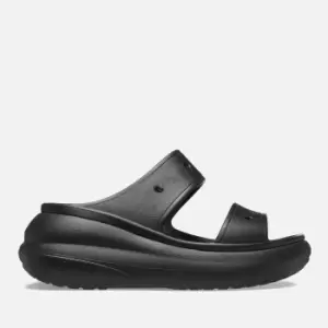 Crocs Classic Crush Sandals - Black - W5