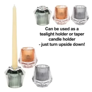 2 in 1 Two Tone Tealight Holder
