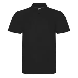PRO RTX Mens Pro Pique Polo Shirt (M) (Black)