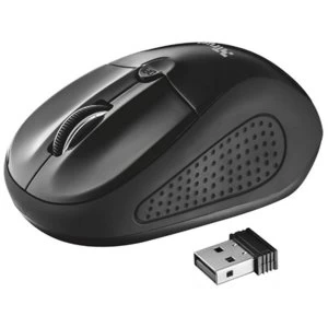 Trust 20322 Primo Black Wireless Full Size Optical Mouse