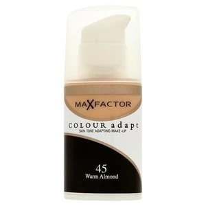 Max Factor Colour Adapt Foundation Warm Almond 45 Nude