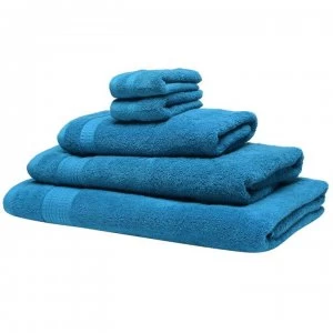 Linens and Lace Egyptian Cotton Towel - Bright Duck Egg