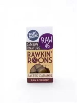 Planet Organic Salted Caramel Rawkin' Roons 90g
