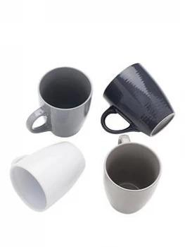 Sabichi Set Of 4 Textured Mugs