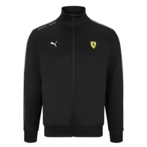 2022 Ferrari Mens Track Jacket (Black)