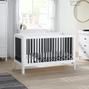 Ickle Bubba Tenby Classic Cot Bed Black and white