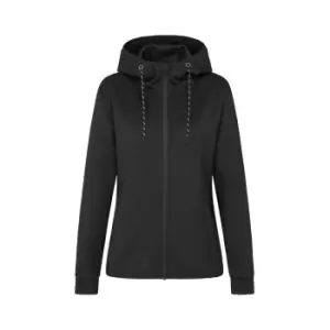 Stedman Womens/Ladies Scuba Recycled Hooded Jacket (XL) (Black Opal)