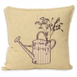 Riva Home Watering Can Cushion Cover (45x45cm) (Lavender)