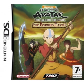 Avatar The Legend of Aang The Burning Earth Nintendo DS Game