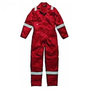 Dickies Mens Lightweight Cotton Overall Red S