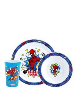 Spiderman Pop 3 Piece Tableware Set