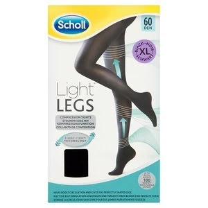 Scholl Light Legs Compression Tights 60 Den Extra Large