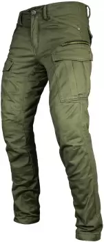 John Doe Defender Mono Motorcycle Textile Pants, green, Size 38, green, Size 38