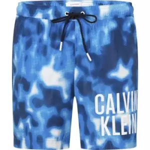 Calvin Klein Medium Drawstring-Print - Blue