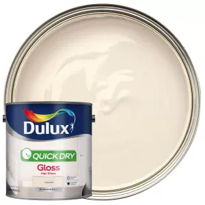 Dulux Quick Dry Magnolia Gloss High Sheen Paint 2.5L